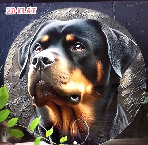 Retro rottweiler insegna - -,