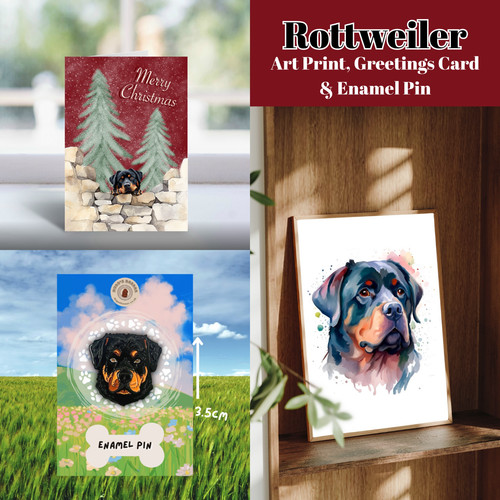 Rottweiler dog lover christmas - dog,