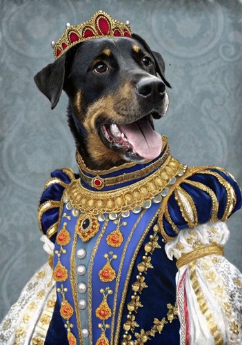 Regal rottweiler stampa - –,